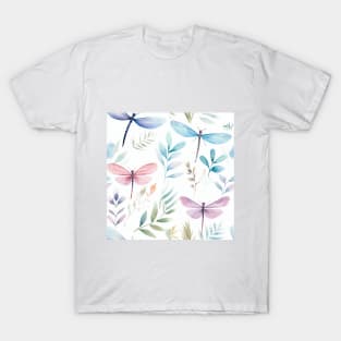 Dragonfly in watercolors T-Shirt